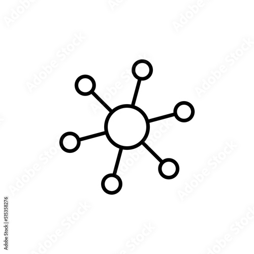 connect icon flat style trendy stylist simple