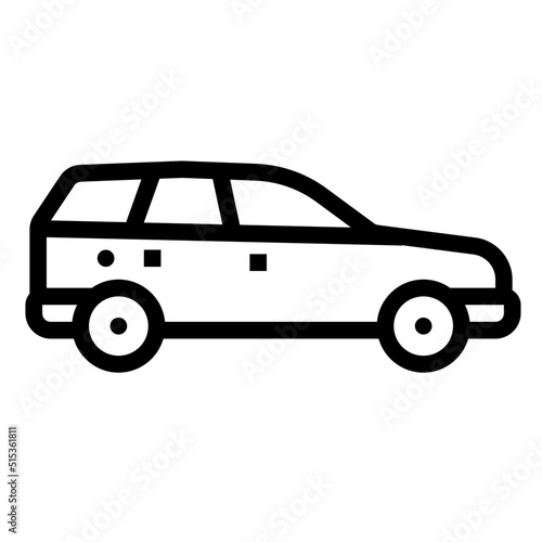 Suburban Vehicle Icon