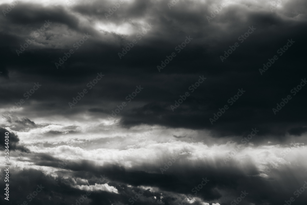 Background dark gray storm clouds are sign of an impending thunderstorm and storm. Background dark gray storm clouds are sign of an impending thunderstorm and storm.