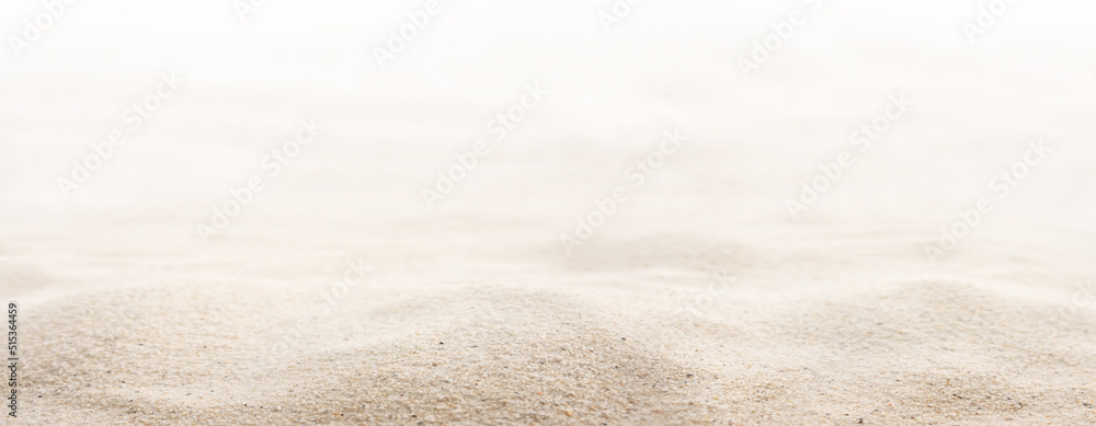 Bright sandy beach. Background with sandy textur. - obrazy, fototapety, plakaty 