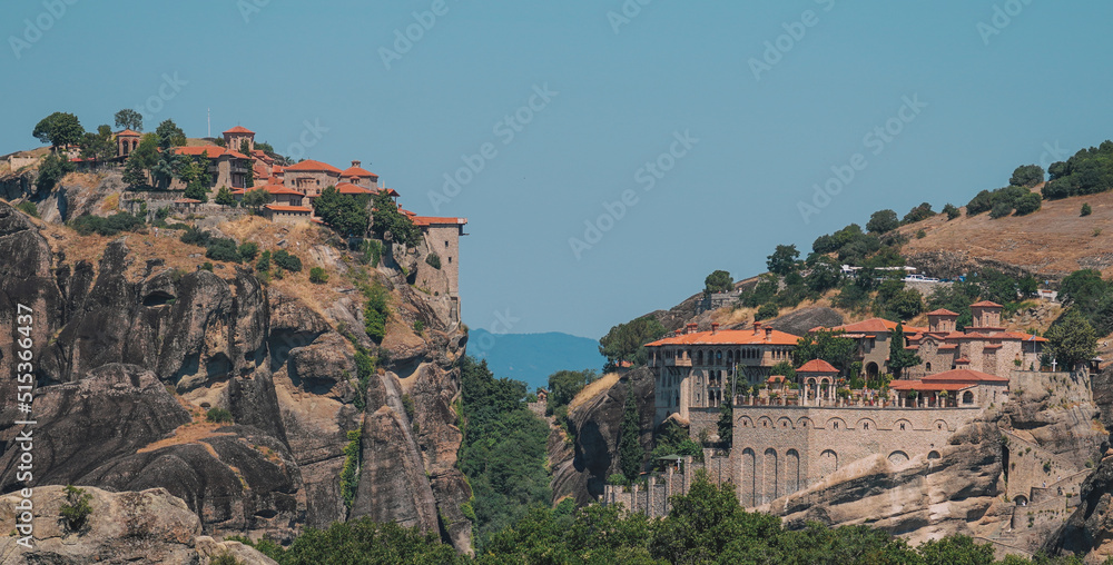Fototapeta premium Meteora Monastery in Greece - Monastery Complex