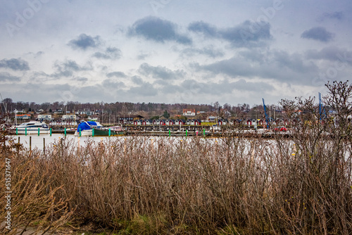 Skalderviken harbor in Angelholm, Sweden photo