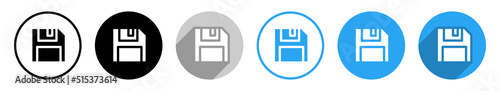 Speicher / Speichern Vektor Icons