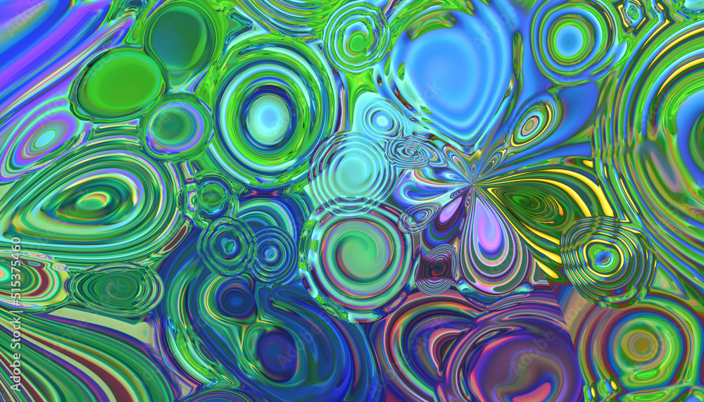 Abstract multicolored glowing liquid background. Abstract multicolored glowing liquid background.