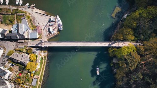 vue de dessus du vieux pont du Bono 