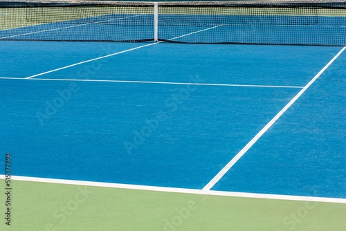 tennis court and net outdoor activity sports