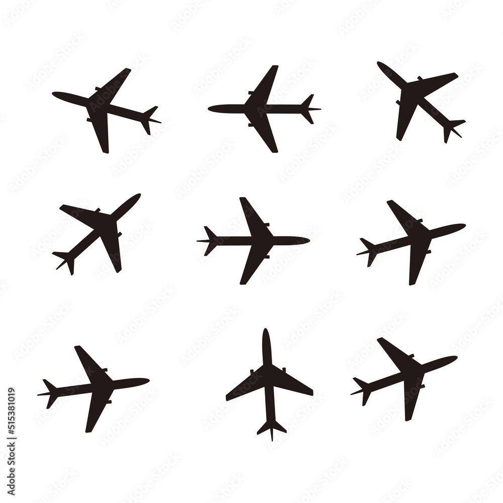 airplane icon set,symbol vector illustration airplane icon set,symbol vector illustration