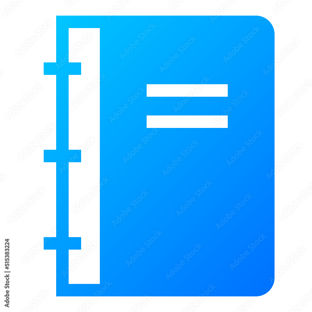 Obraz premium notebook icon illustration