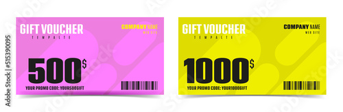 Company special offer, gift voucher or coupon