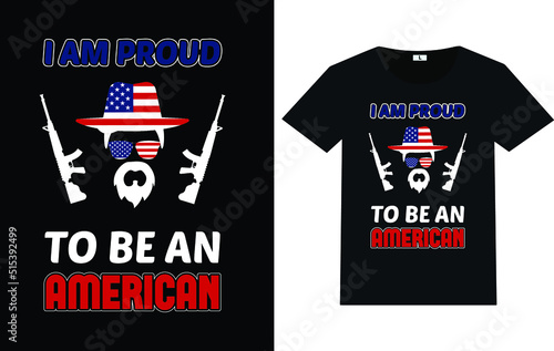 I am proud to be an American.