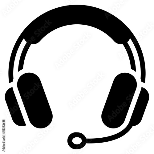 headset Icon Illustration