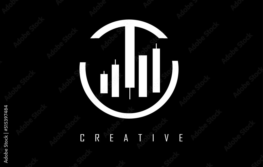 White Letters TO t o logo with creative shape, geometric design aand circle frame for investing companies. White Letters TO t o logo with creative shape, geometric design aand circle frame for investing companies.