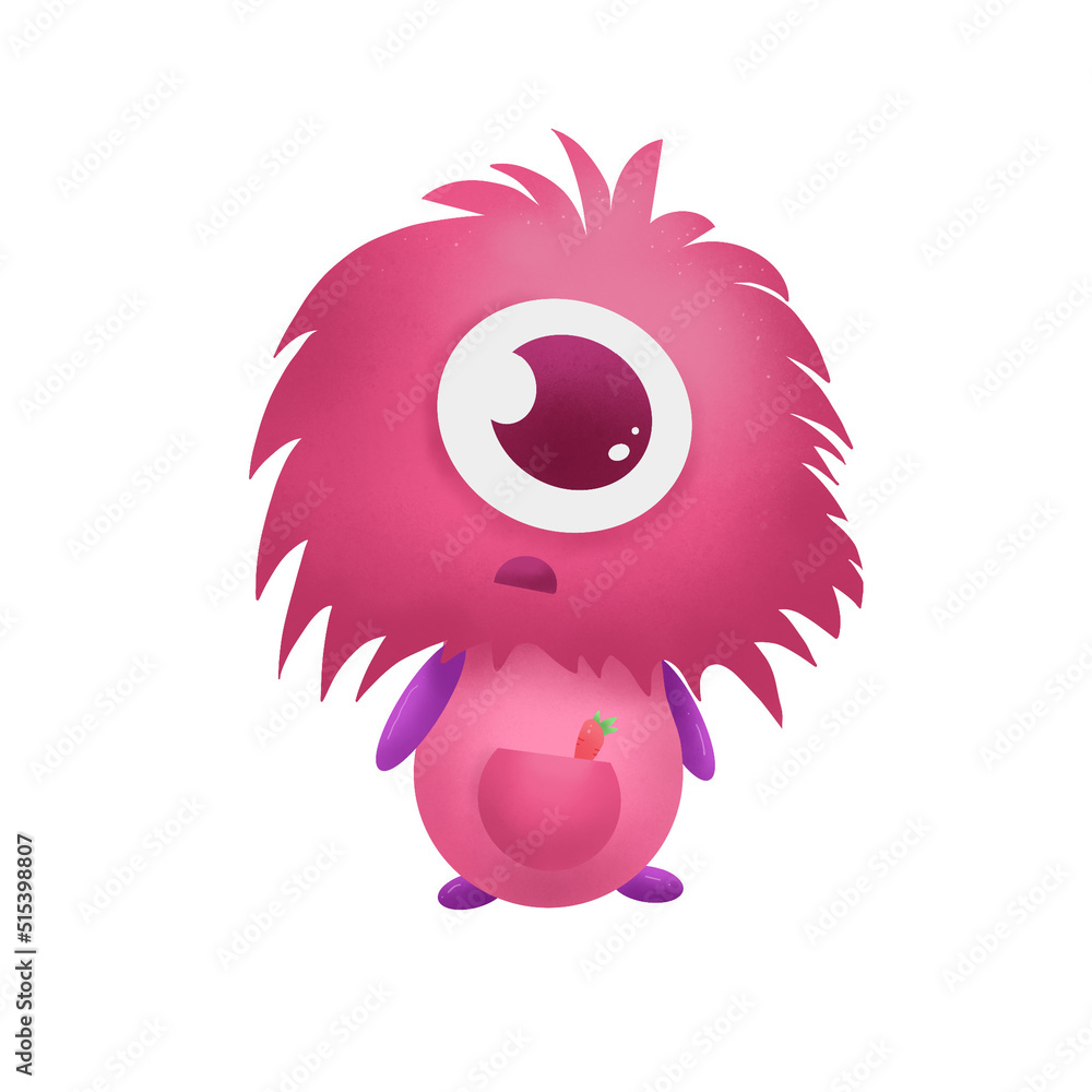 Fototapeta premium cute monster 05