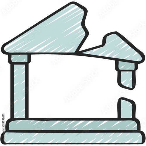 Bank Collapse Icon