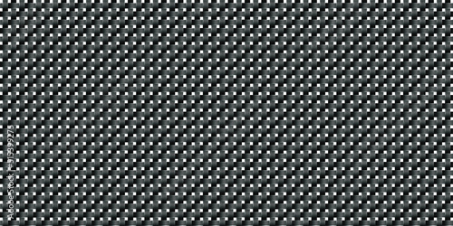 Woven fiber pattern. Dark abstract pattern texture background. Vector EPS 10