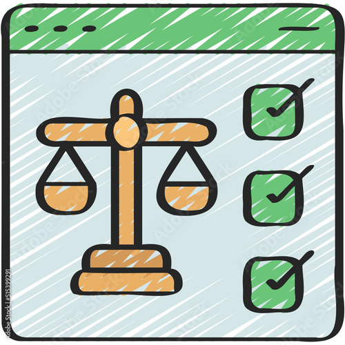Legal Requirements Icon