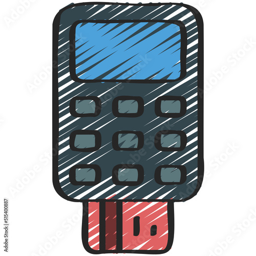 Payment Card Machine Icon