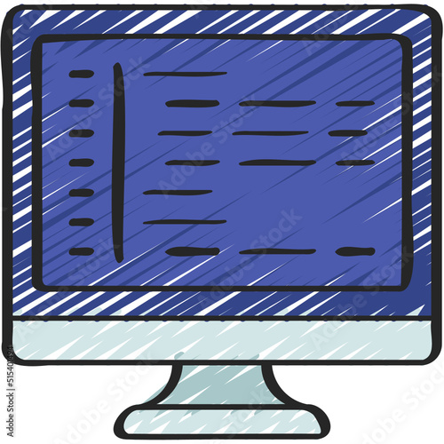 Computer Code Icon
