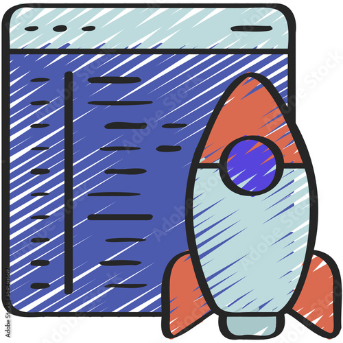 Launch Code Icon