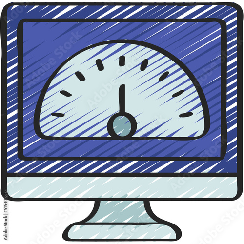 Computer Performance Icon
