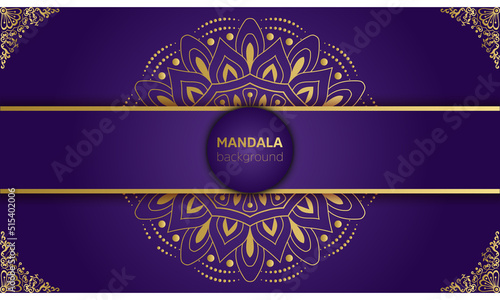 Luxury ornamental mandala design. Abstract beautiful luxury mandala background design.