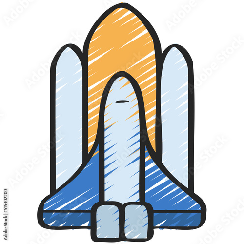 Rocket Launch Icon