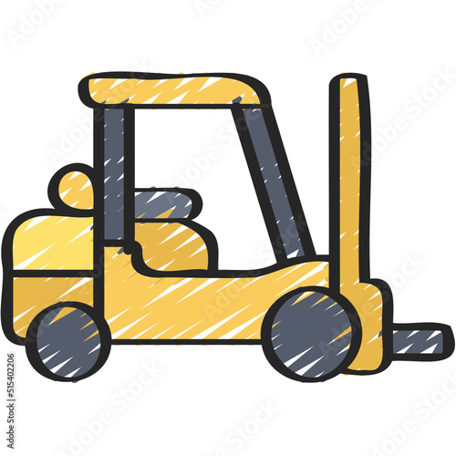 Fork Lift Icon