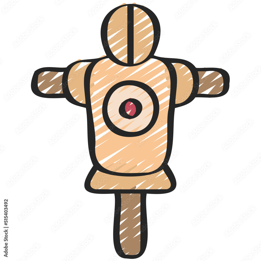 Fototapeta premium Practice Dummy Icon