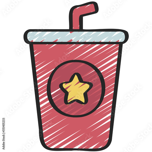 Cinema Drink Cup Icon