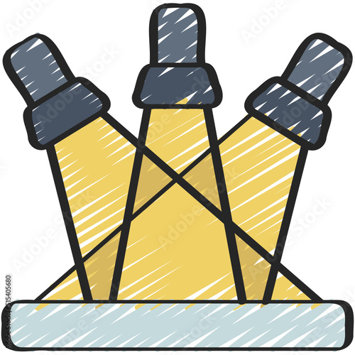 Stage Lighting Icon