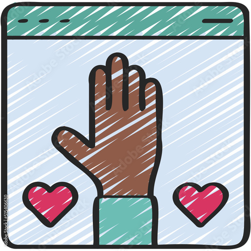 Volunteering Website Icon
