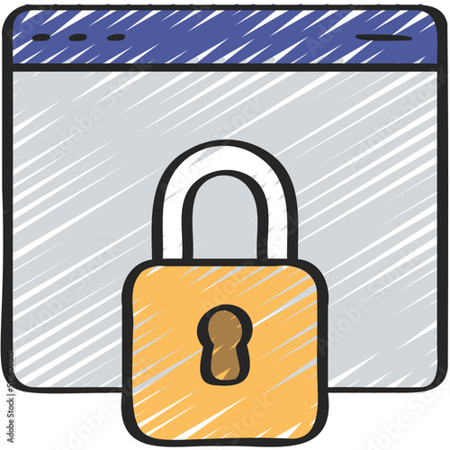 Website Lock Icon
