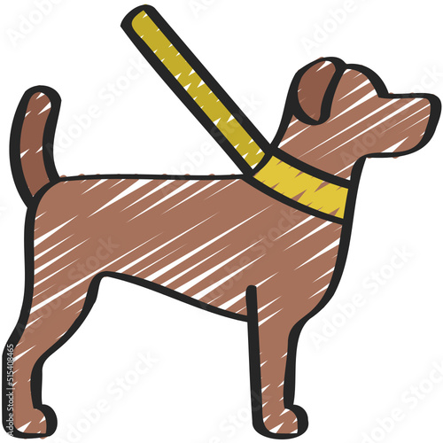 Dog Walking Icon