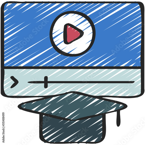 Online Course Tutor Icon