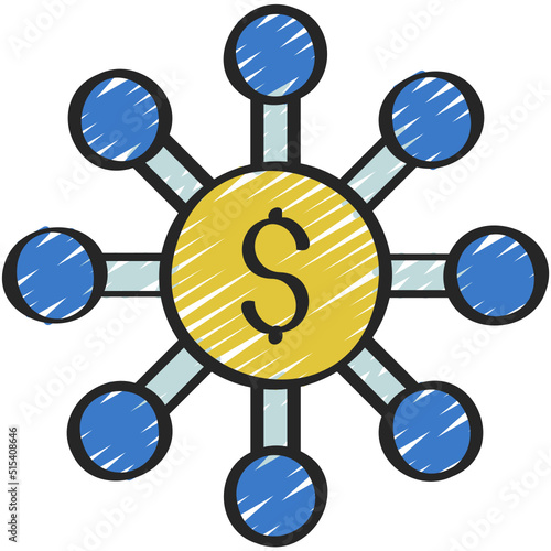 Crowd Funding Icon