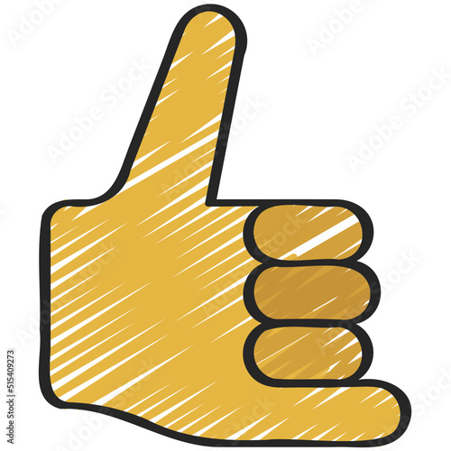 Hang Five Hand Icon