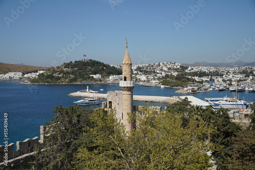 View of Bodrum Town in Turkey