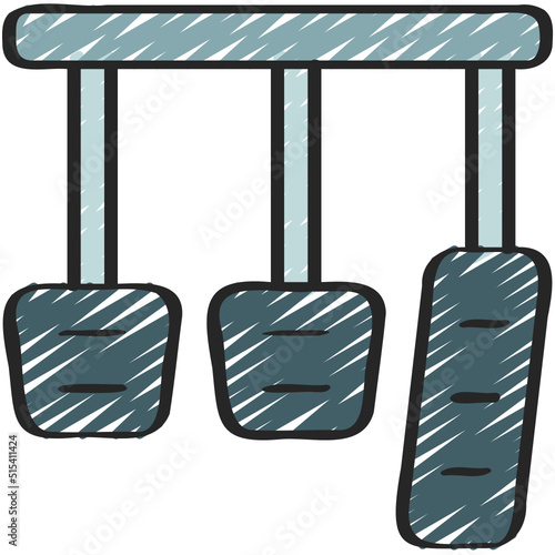 Car Pedals Icon