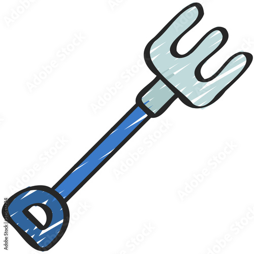 Spading Fork Icon