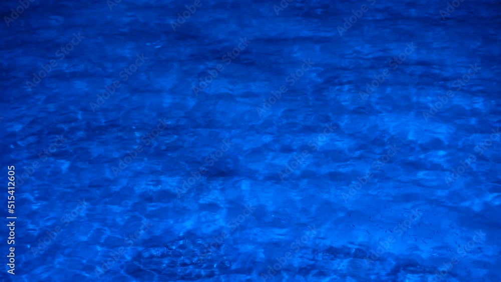 Blue evening illumination of the seashore Blue evening illumination of the seashore