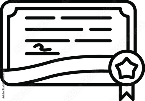 Certificate Icon