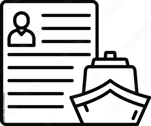 Ship Broker Icon