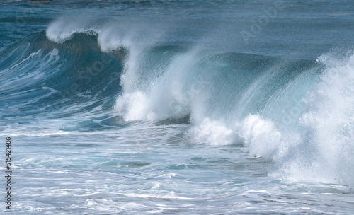 close up. strong wave   © magui RF