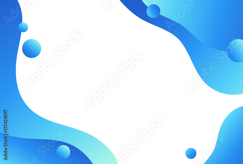 ベクター素材_ウェーブ_ブルー