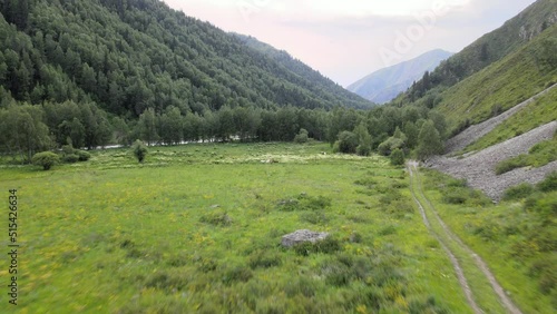 landscape in the mountains