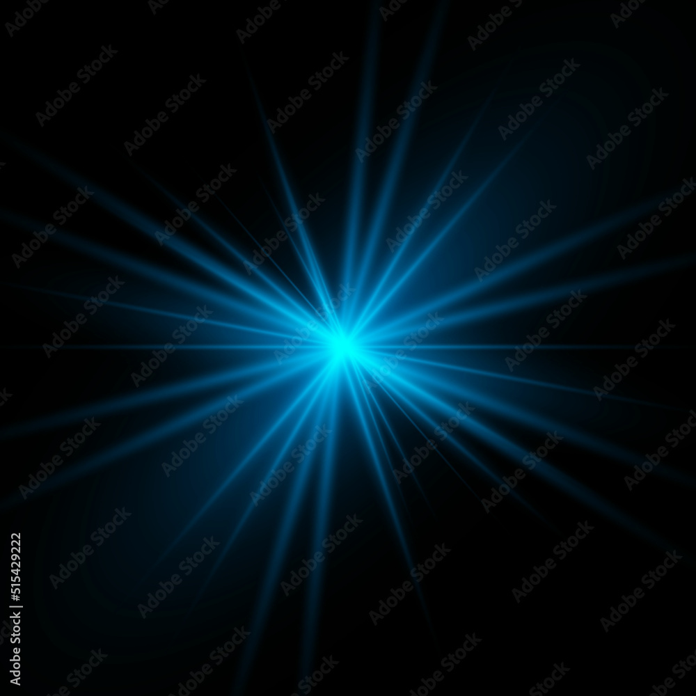 abstract blue light with flare abstract blue light with flare