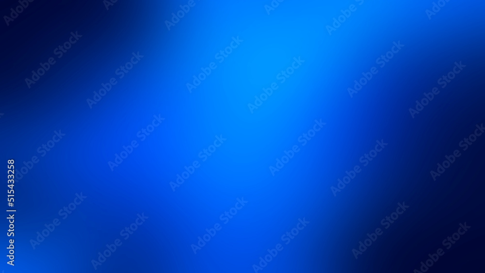 Abstract gradient blurred blue background
