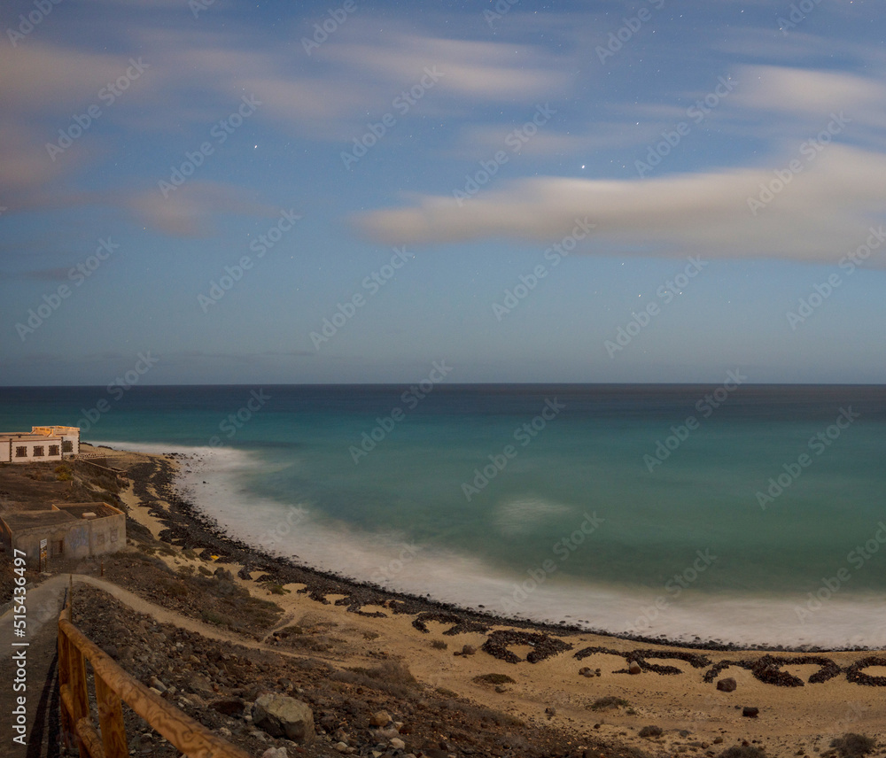 Panorama view of the sea and sky Panorama view of the sea and sky