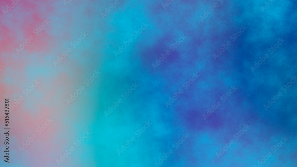 Abstract multi-colored smoky background. Lighting effects