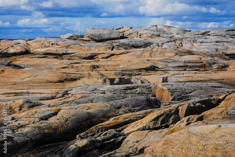 A landscape of the rocky coastline of a place called 